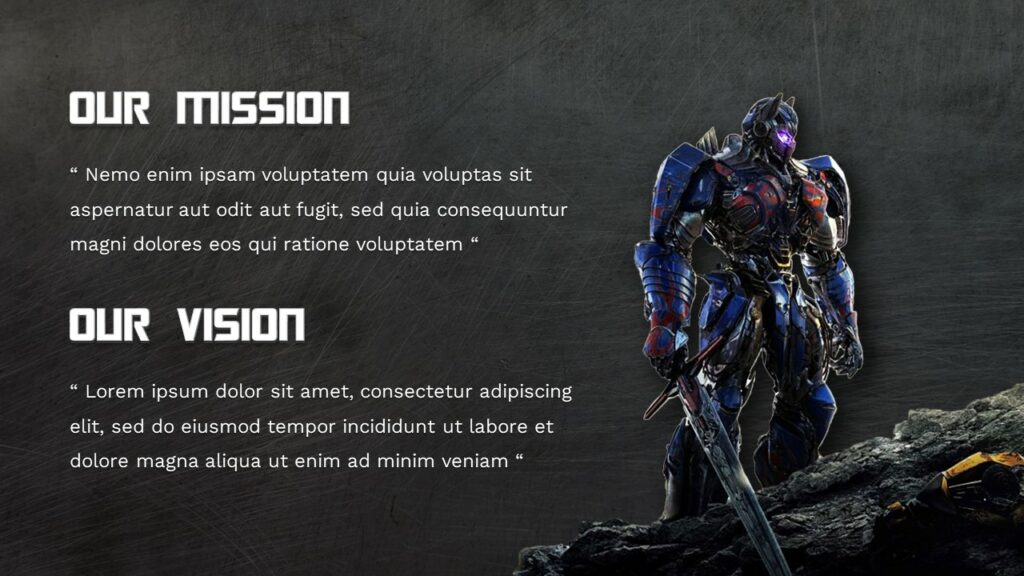 Free Transformers template PowerPoint Google Slides Free Transformers template PowerPoint Google Slides