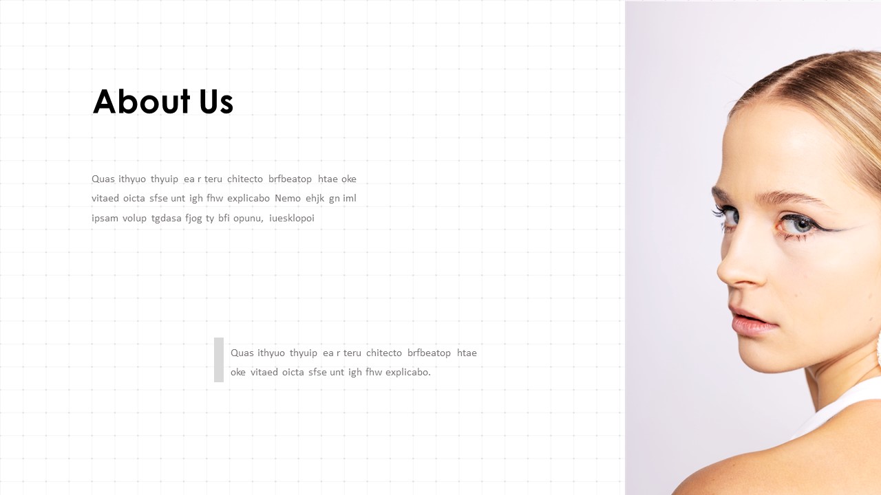about us page template