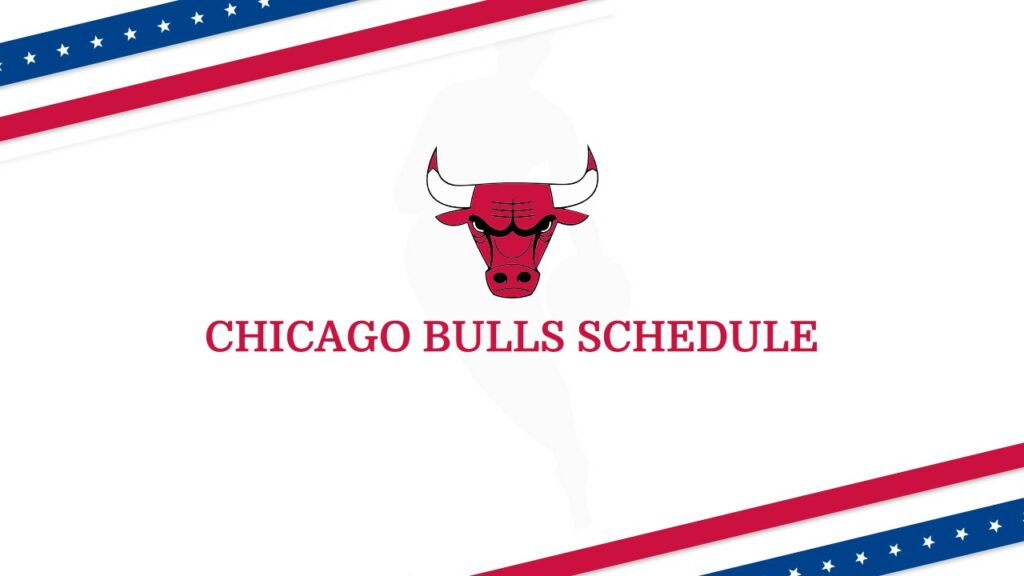 Free Chicago Bulls Schedule Template