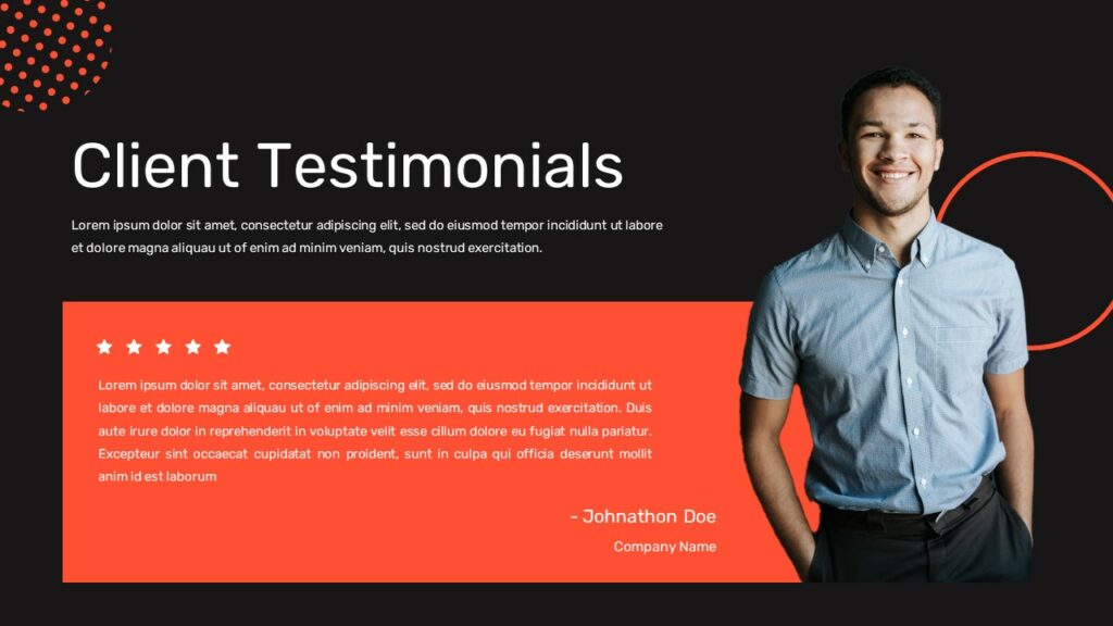 client testimonial templates