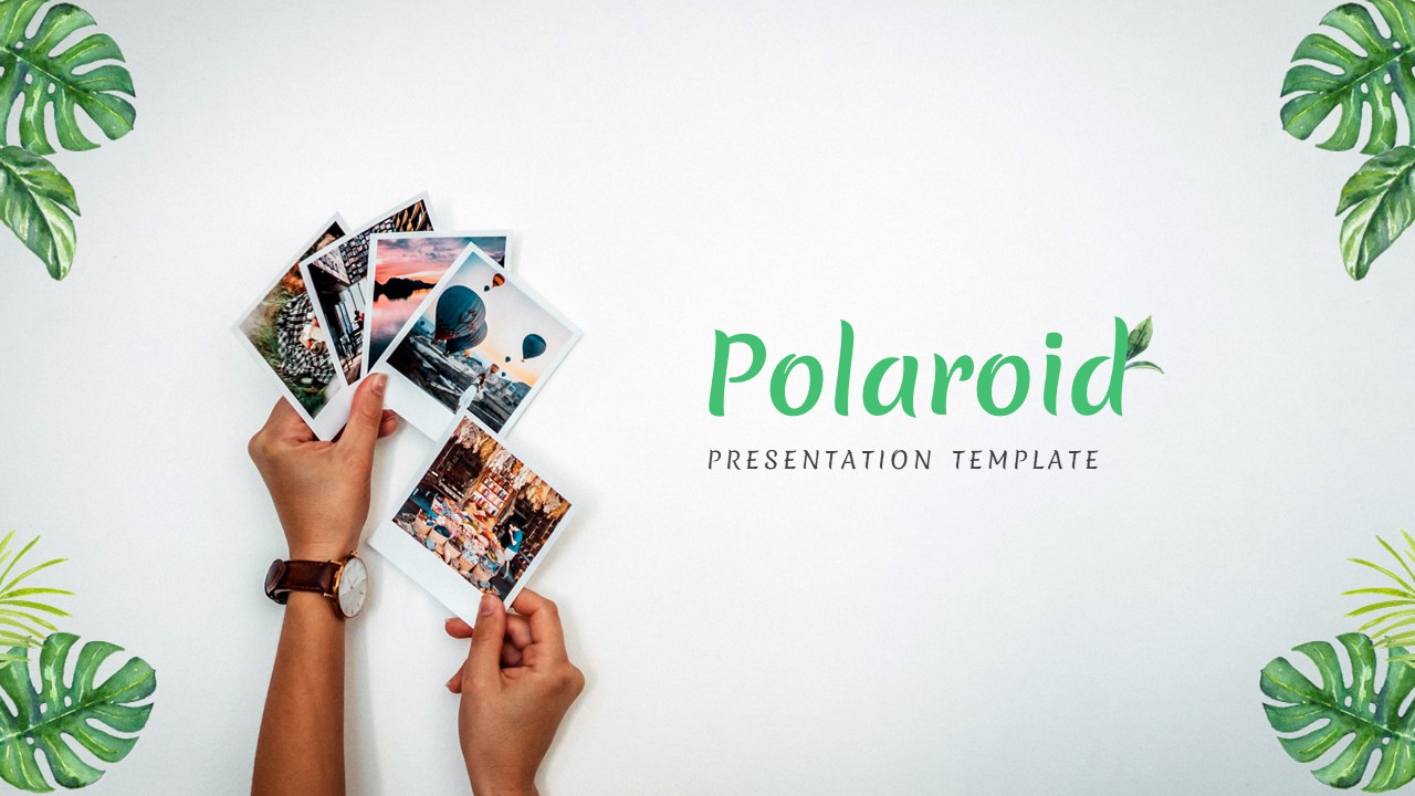 Free polaroid template