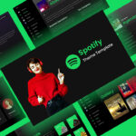 Spotify Style template