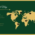 world map template
