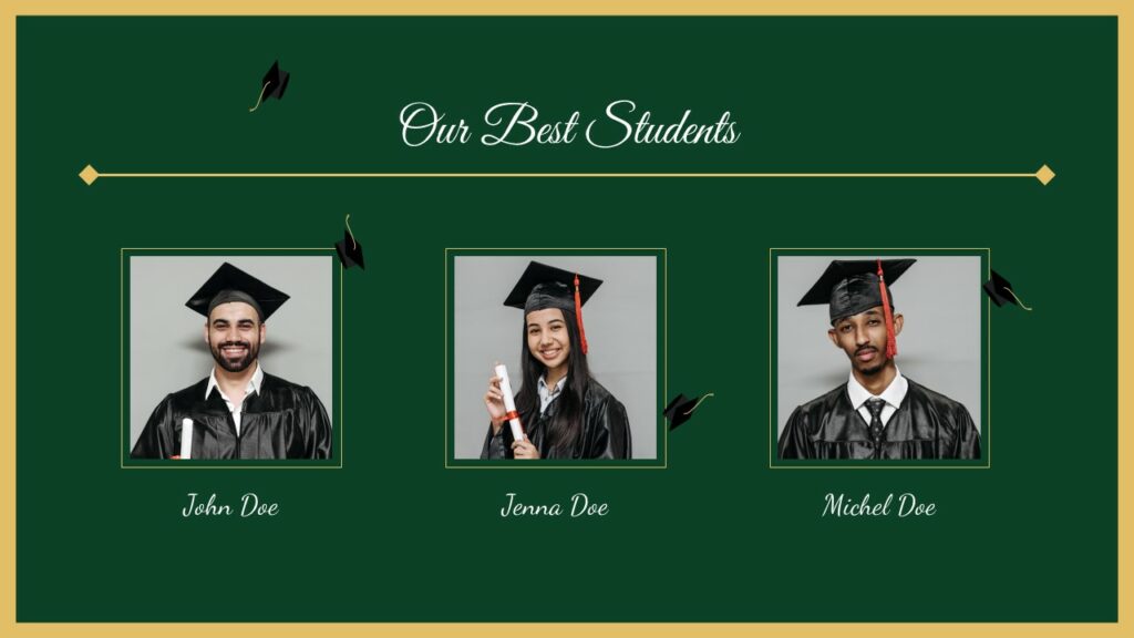 Free Graduation PowerPoint Template Google Slides