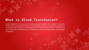 what is blood transfusion
