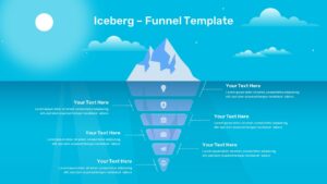 Free Google Slides Funnel Iceberg PowerPoint Template