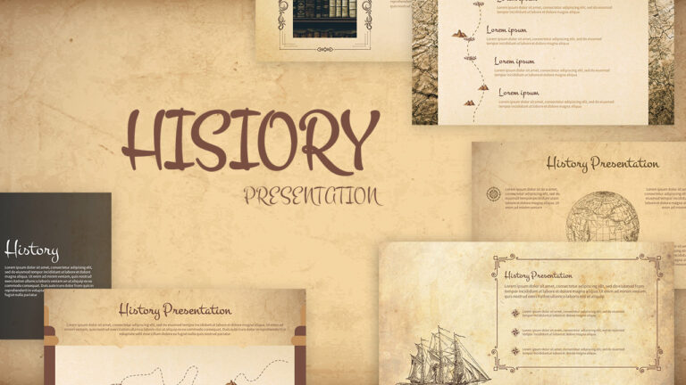 history theme presentation template