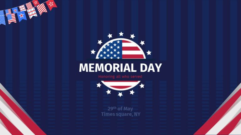 memorial day powerpoint template