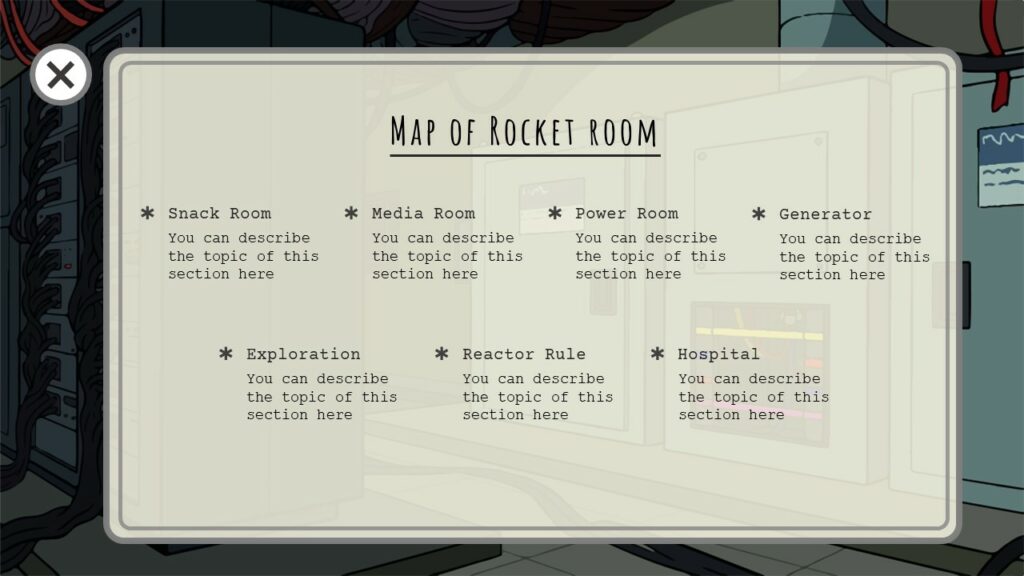 among us rocket room