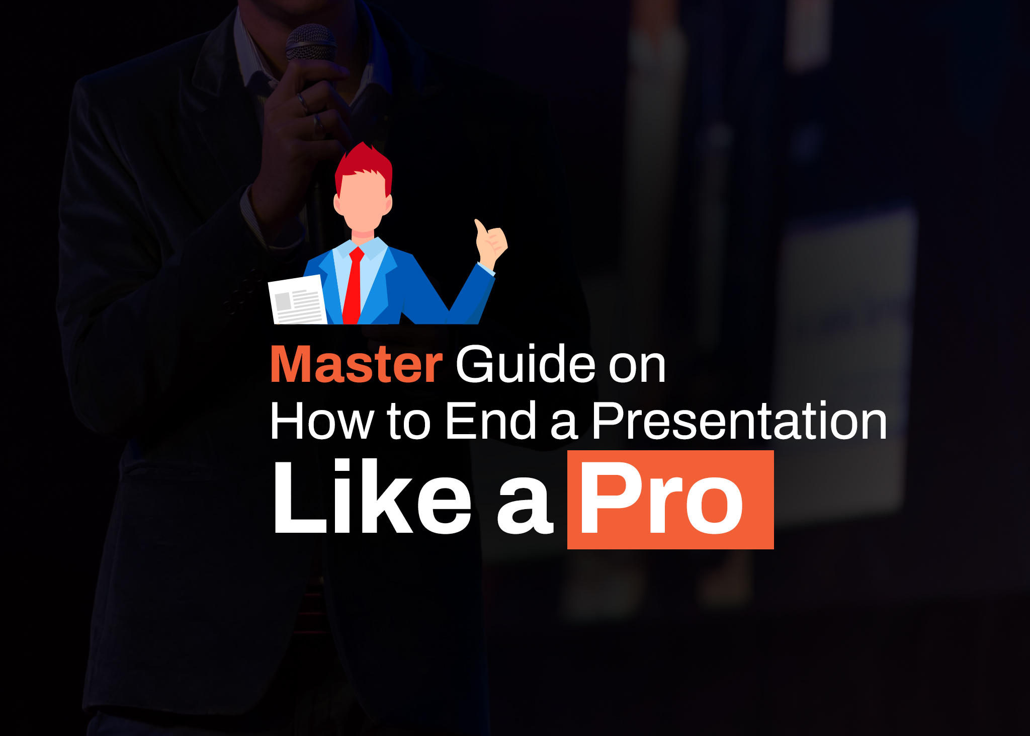 how to end a presentation