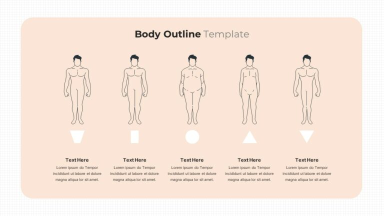Free Google Slides Human Body Outline Template PowerPoint