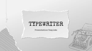 typewriter template