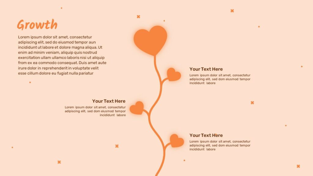 valentines day background template