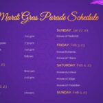 2023 Mardi Gras Parade Schedule