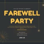 farewell party template