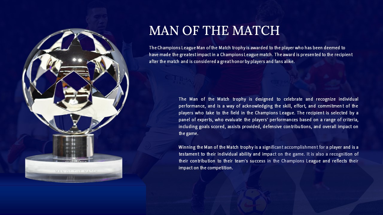 champions league man of the match