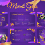 Mardi Gras theme template