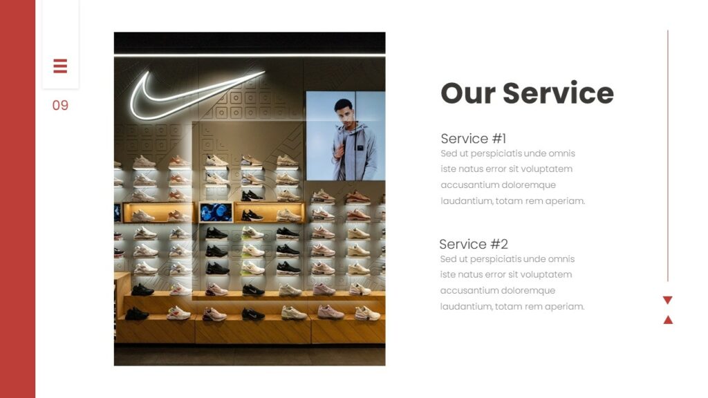 our services slides
