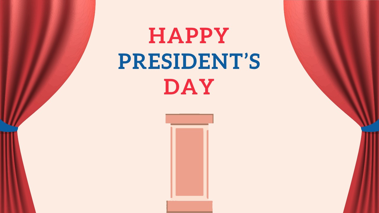happy presidents day slides