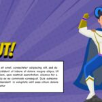 superhero PowerPoint template