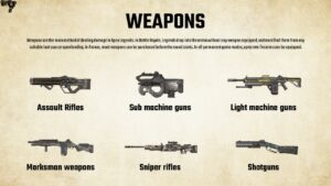Apex legends weapons