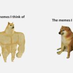 Free Dog Face Meme Template PowerPoint and Google Slides
