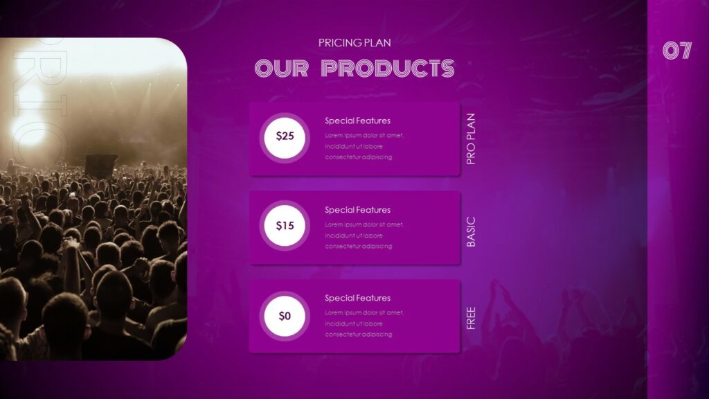 music powerpoint template