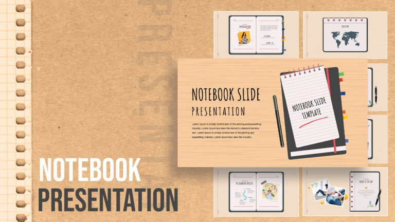 free digital notebook template