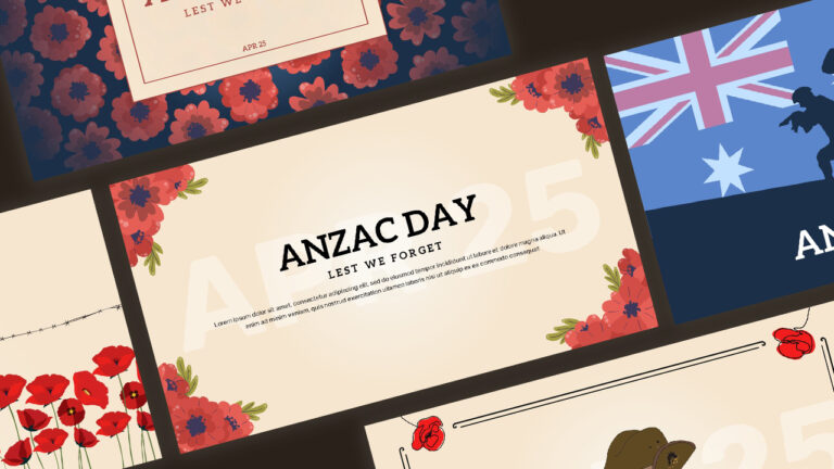 anzac day template