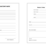 Free Fake Doctors Note Template PowerPoint & Google Slides