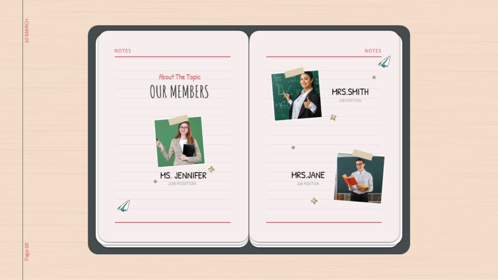 notebook paper template
