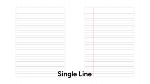 wide ruled notebook paper