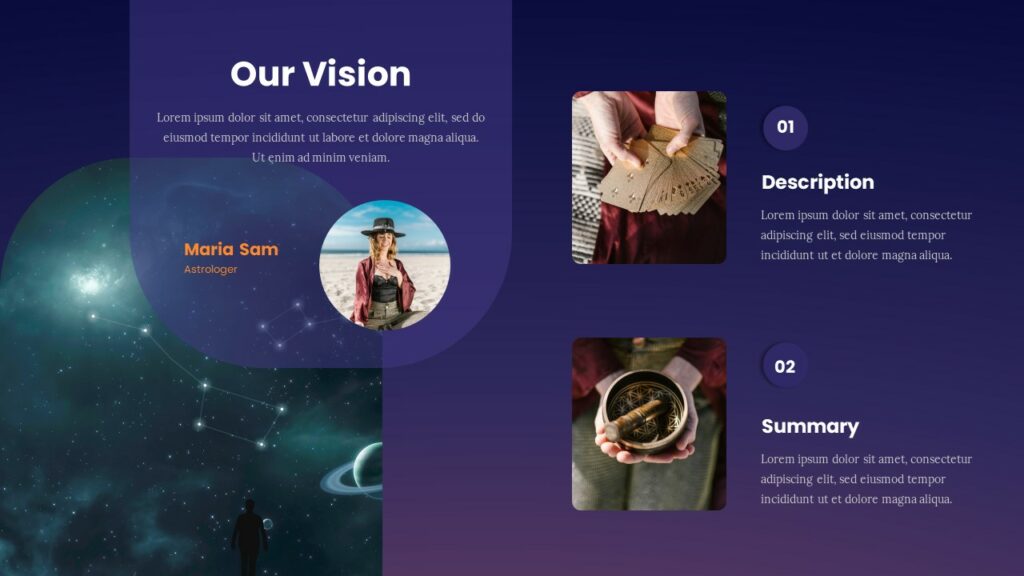 Free Google Slides Astrology PowerPoint Template