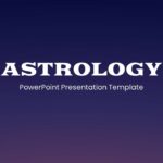 Plantilla de presentación de astrología gratuita