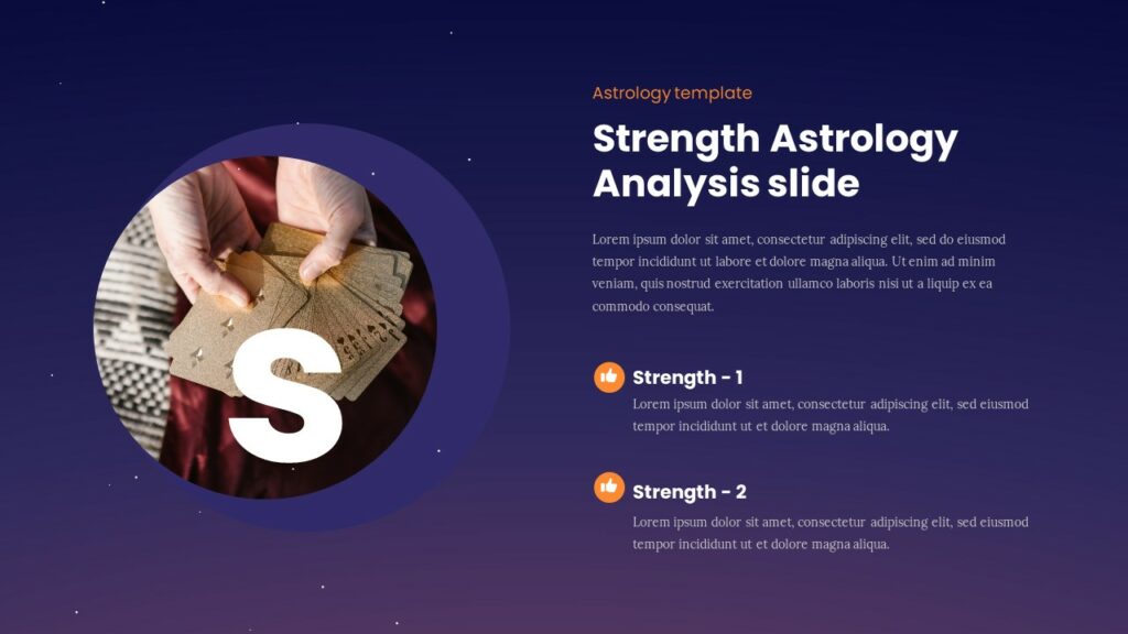 Strength analysis template