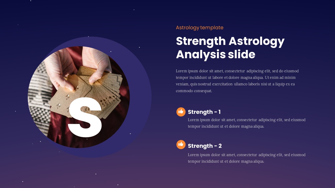 Strength analysis template