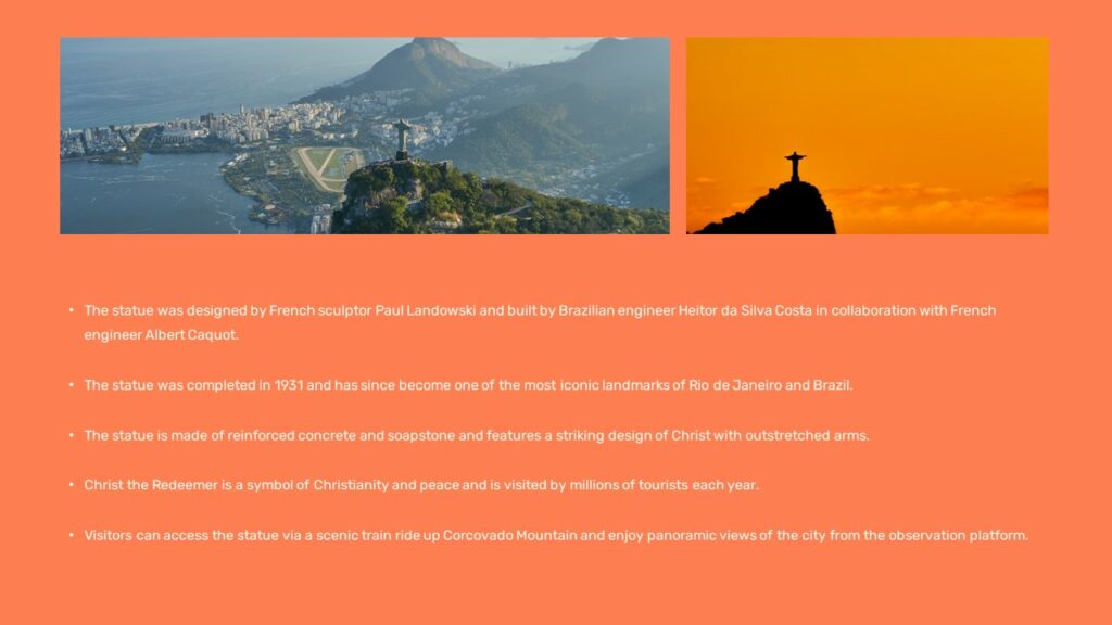 Christ the redeemer facts