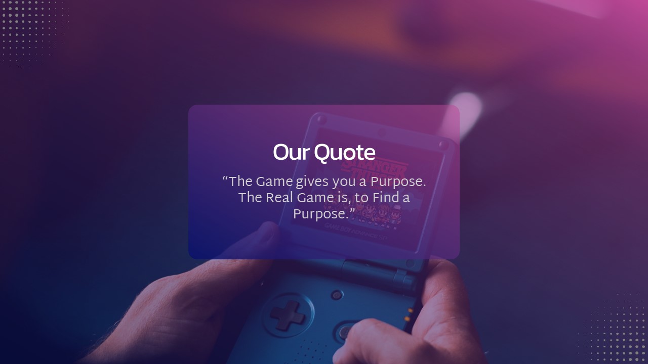 gaming quote