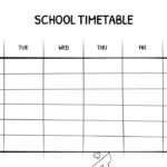 school weekly template