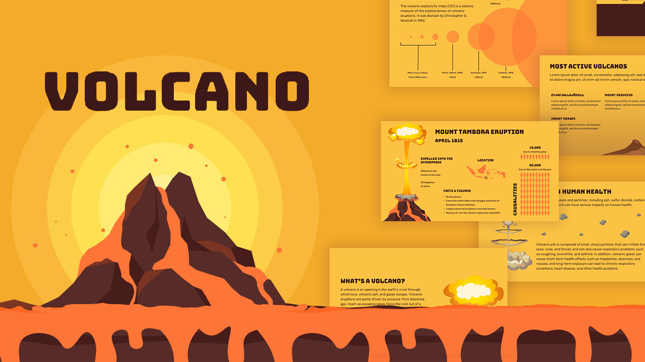 Volcano PowerPoints