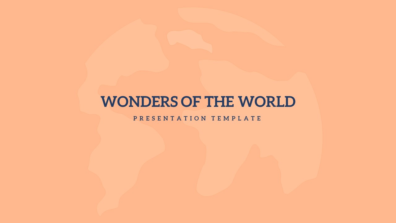 free wonders of the world presentation
