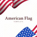 free America flag background ppt