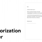 Free Authorization Letter Template PowerPoint & Google Slides