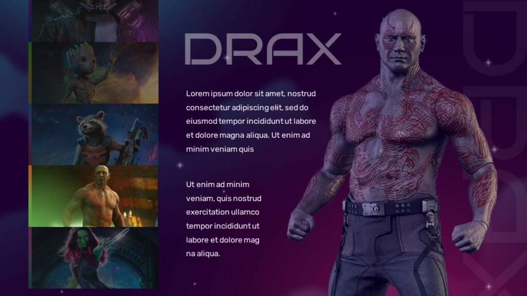 Drax template