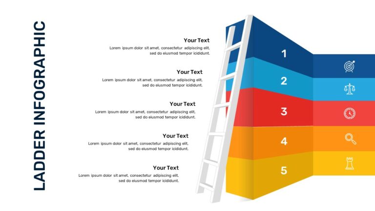 free ladder infographic template