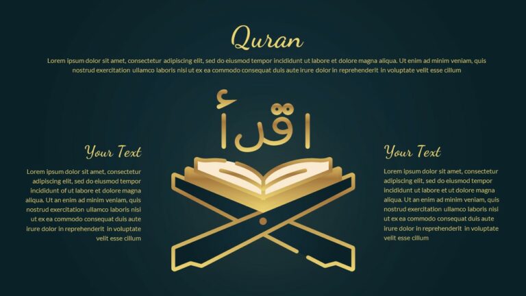 Free Islamic Theme Template PowerPoint & Google Slides