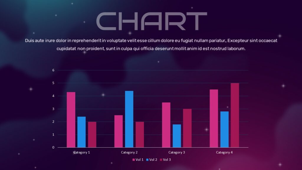 colorful charts
