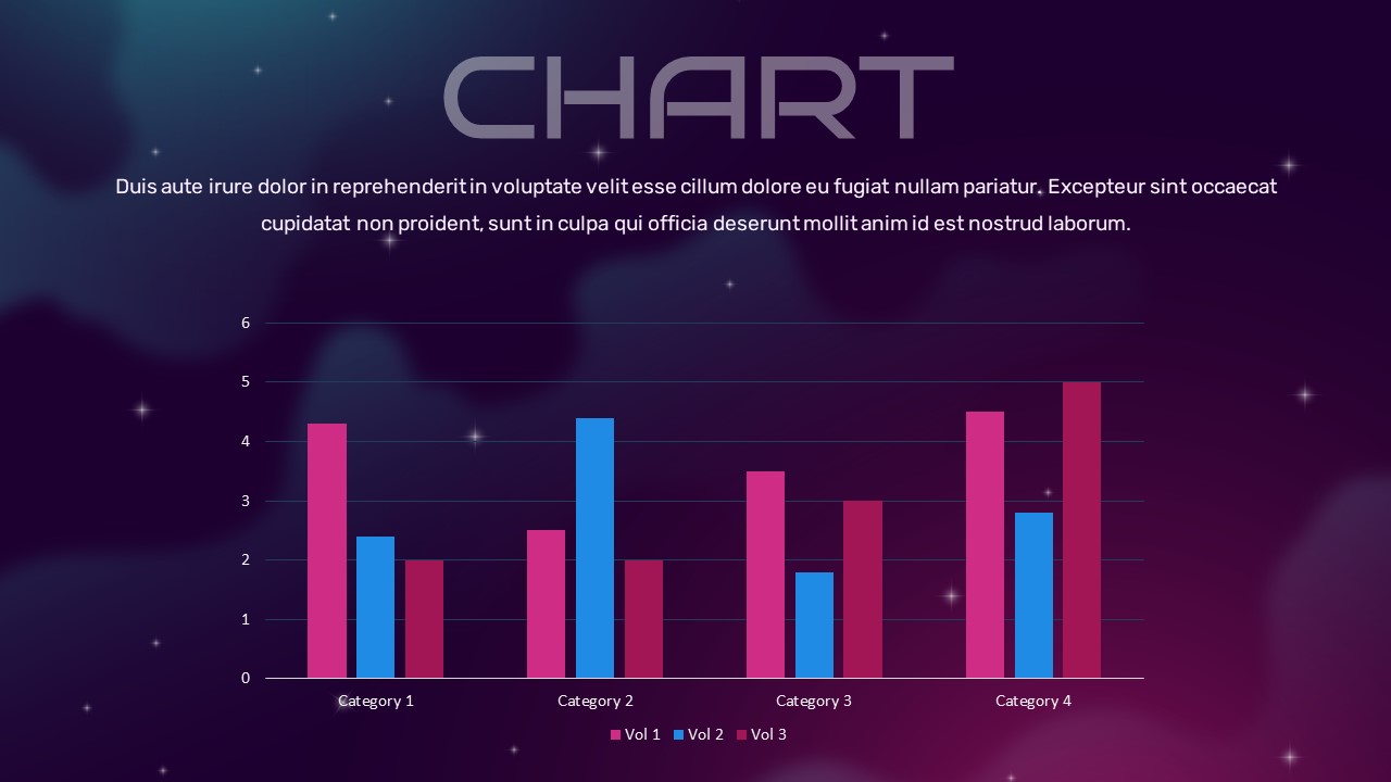colorful charts