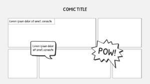 comic strip template free