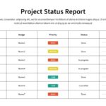 project status slide